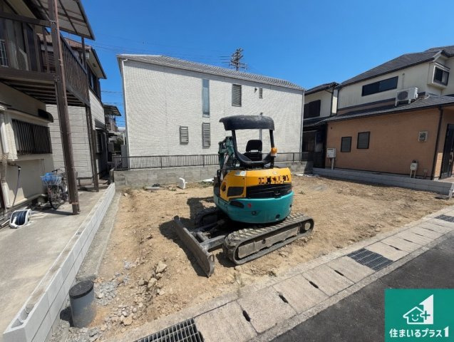 明石市朝霧町　第4期　新築一戸建ての外観|周辺は落ち着いた街並みの住宅地！子育てがしやすい住環境です！まだ未完成ですが、現地でしかわからない事もございます。是非一度ご覧ください。