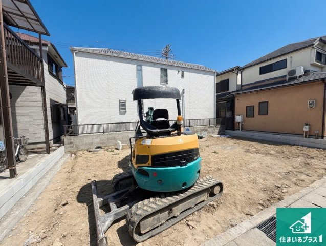 明石市朝霧町　第4期　新築一戸建ての外観|周辺は落ち着いた街並みの住宅地！子育てがしやすい住環境です！まだ未完成ですが、現地でしかわからない事もございます。是非一度ご覧ください。