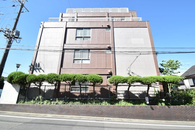 【現況写真】 | 田園調布コーポラス | 外観と前面道路