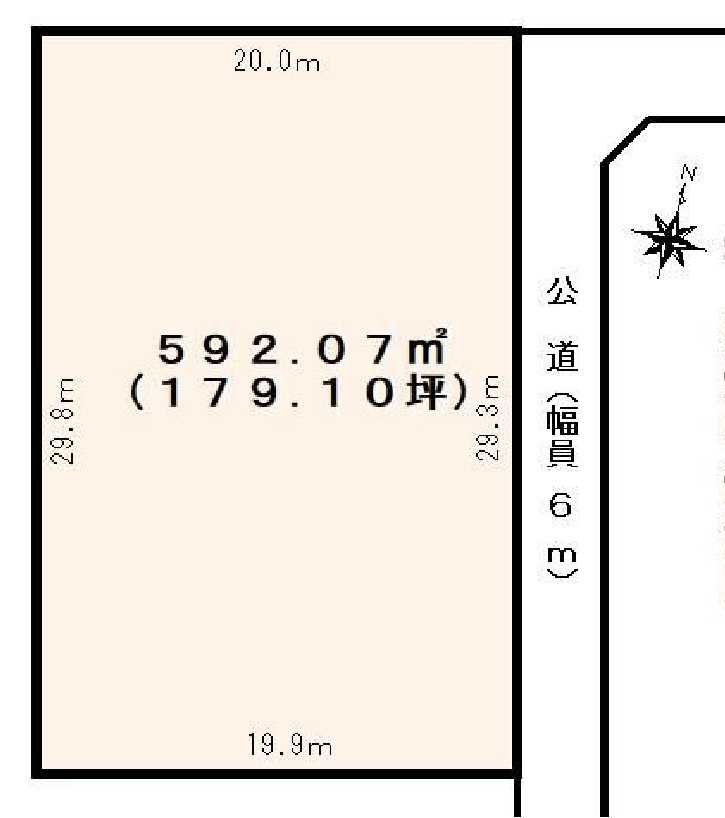 壬生町大師町　売土地179坪