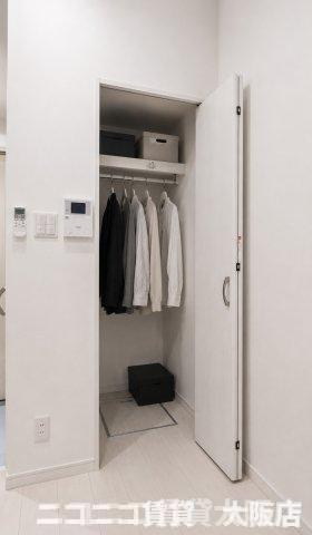堺市西区浜寺諏訪森町西２丁のアパートの収納|CG画像です。家具家電付きではありません