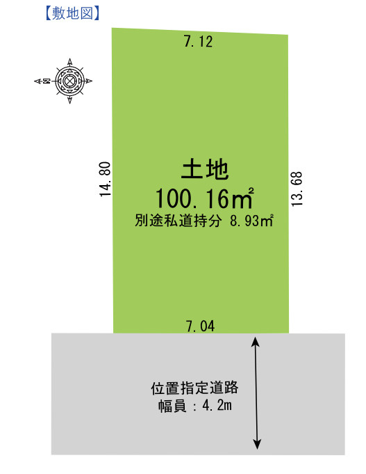 売地／ふじみ野市苗間