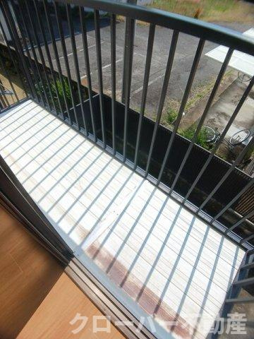 ハイツまる木のバルコニー