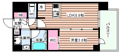 【間取り】 | シーズンフラッツ中崎