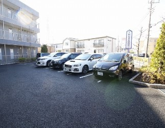 アンプルールフェールTheEarthの駐車場