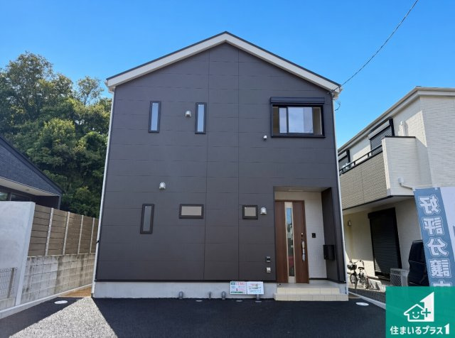 大阪狭山市大野東　第1期　新築一戸建ての外観|お客様に長く安心して住んでいだだける事にこだわった家づくり！住んでからのアフターサービスにもしっかりと取り組んでいます！