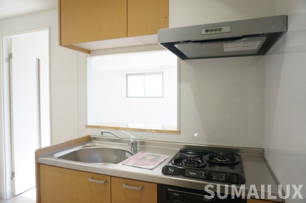 熊本市中央区新屋敷１丁目の賃貸マンションのキッチン