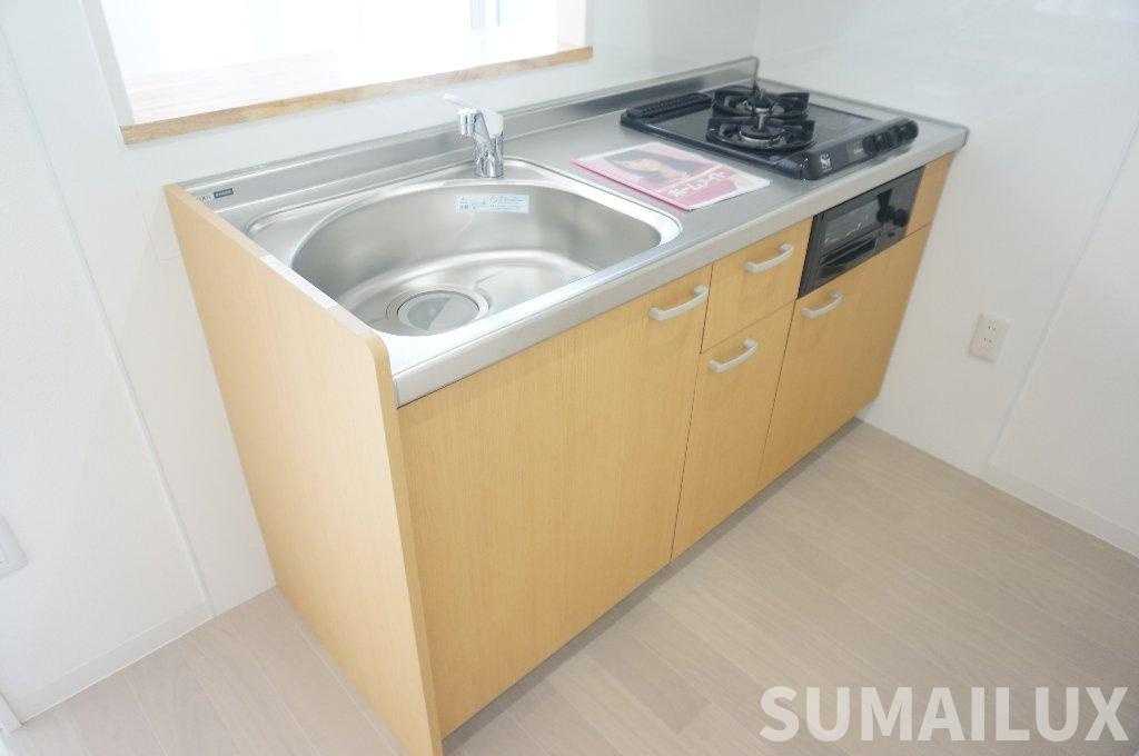 熊本市中央区新屋敷１丁目の賃貸マンションのキッチン