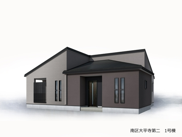 リーブルガーデン福岡市南区大平寺第二の外観パース