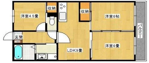 高橋マンションの間取り