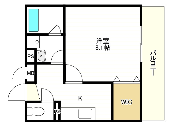 KTIレジデンス福町Bの間取り