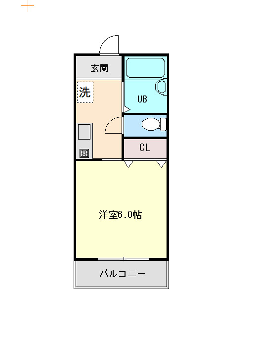 フローラ六甲の間取り