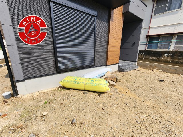 福岡市城南区片江2丁目第3-2棟（2号棟）の庭|お庭で自由な時間を過ごせます。