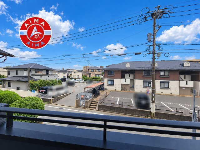 福岡市城南区片江2丁目第3-2棟（2号棟）の展望|窓から緑が見える物件も魅力的です。