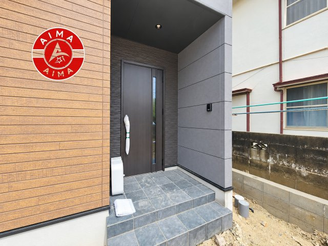 福岡市城南区片江2丁目第3-2棟（2号棟）の外観：施工例|おでかけの時も帰った時も、「我が家」を最初に感じでもらえる素敵な空間に。