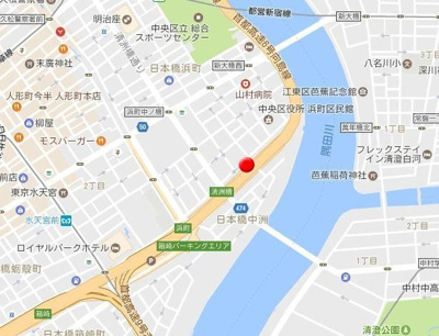 【地図】 | ドルチェ日本橋浜町壱番館