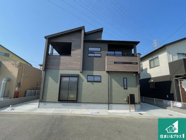 高砂市米田町米田新　新築一戸建ての外観|安心の10年保証！外観を美しく保ち、雨水で汚れを落とします！気になることがありましたら、お気軽にお問い合わせください！