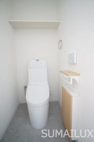 熊本市中央区本荘町の賃貸マンションのトイレ