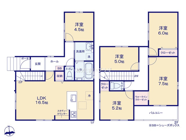 仲介手数料無料）一宮市木曽川町黒田第５－４の間取り