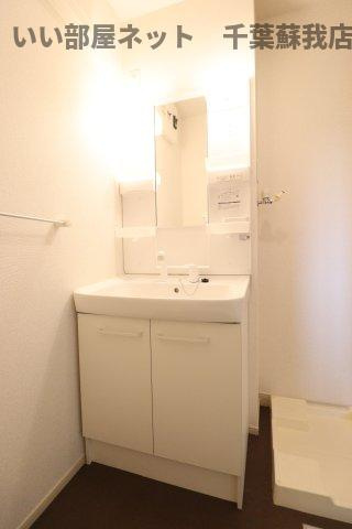 オリュザの独立洗面台|独立洗面化粧台が付いています