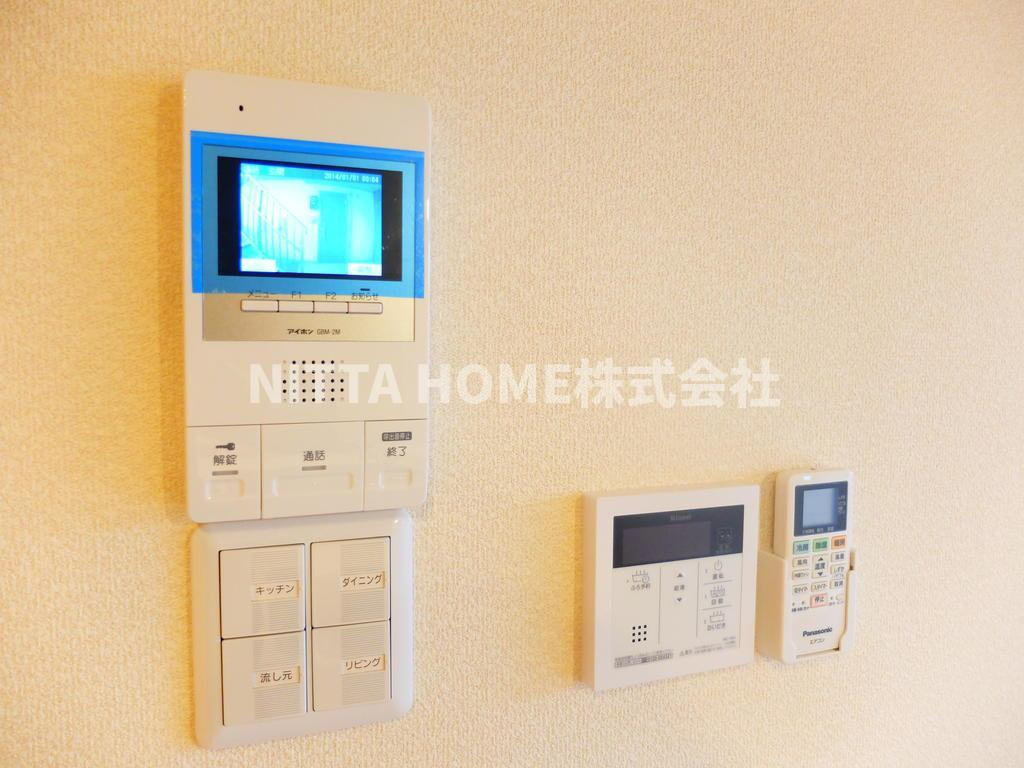 サンフェリーチェ篠山のセキュリティ|ＴＶインターホン付きでセキュリティ面は安心ですね◎