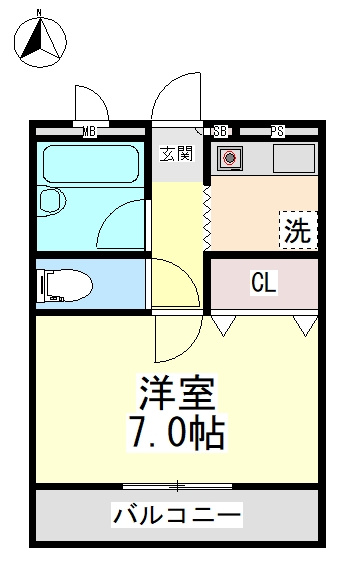 アビテ六甲 の間取り