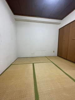 矢口フラワーマンションの和室|現状は和室となっております。