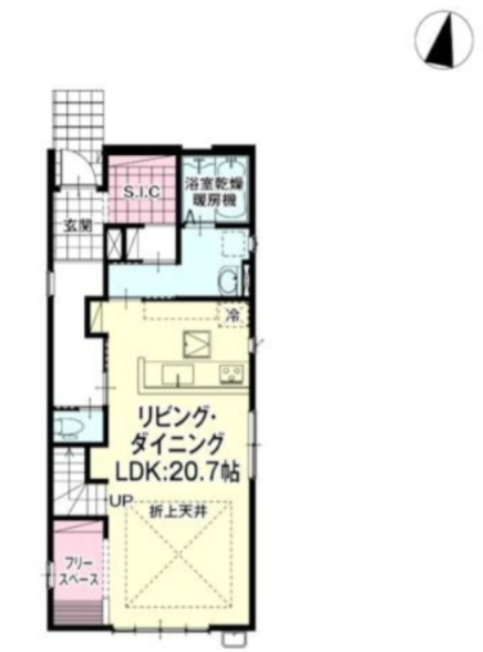 古賀市花鶴丘3期の間取り