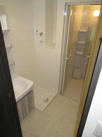 S-RESIDENCE千里丘の洗面所