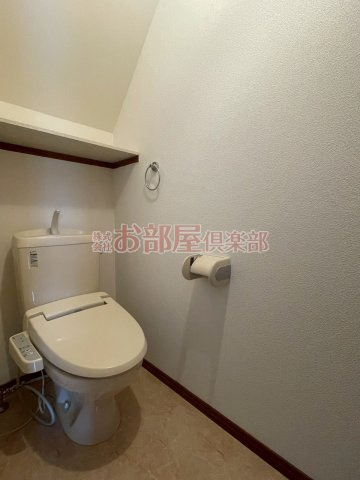 Harbest壱番館のトイレ|落ち着いた色調のトイレです