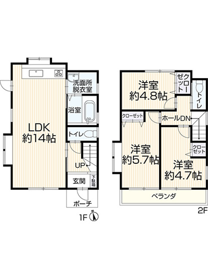 【間取り】 | ◇◆茅ヶ崎市南湖6丁目 中古戸建◆◇