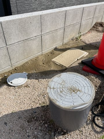 古江東町（C）　土地のその他|給水配管、排水配管（汚水・雨水）は引込み工事済みです。