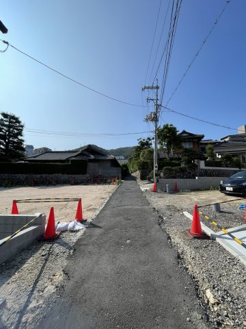 古江東町（C）　土地の前面道路含む現地写真|前面道路