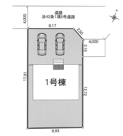 【区画図】 | 大井町金子　新築戸建て　全1棟　御殿場線「相模金子駅」徒歩11分
