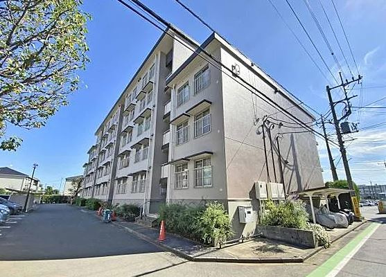 【中古マンション】若葉グリーンハイツD号棟の外観