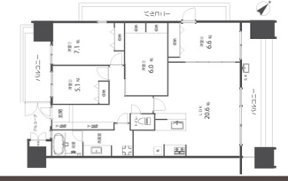  | 【ロイヤルヴィーゼ四谷通】仲介手数料無料！見附小学校・城山中学校