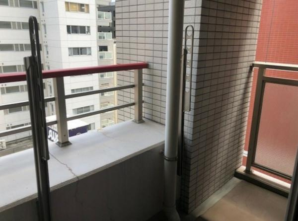 メゾンド日本橋三越前のバルコニー