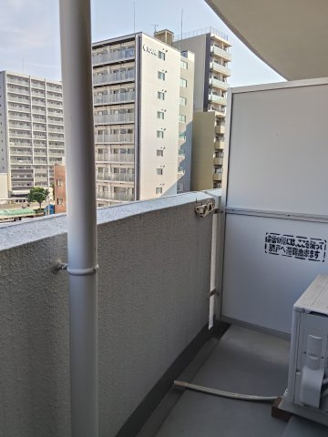 神戸多聞マンションのバルコニー|落ち着いた時間を過ごせるバルコニーです