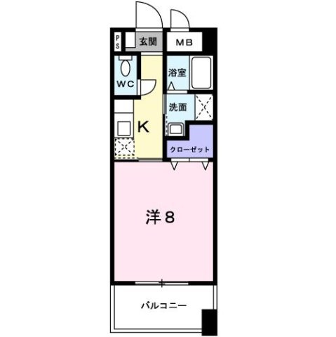 アヴニール東雲の間取り