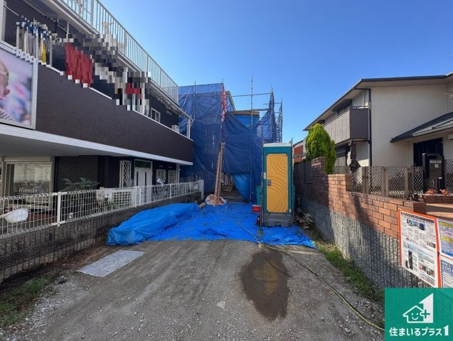 明石市太寺大野町　第1期　新築一戸建ての前面道路含む現地写真|周辺は落ち着いた街並みの住宅地！子育てがしやすい住環境です！まだ未完成ですが、現地でしかわからない事もございます。是非一度ご覧ください。