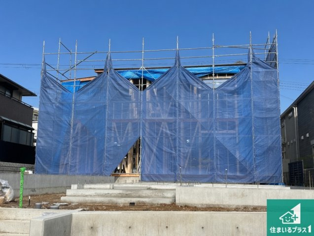 明石市太寺大野町　第1期　新築一戸建ての外観|周辺は落ち着いた街並みの住宅地！子育てがしやすい住環境です！まだ未完成ですが、現地でしかわからない事もございます。是非一度ご覧ください。