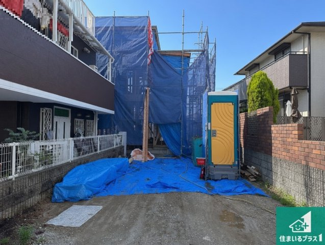 明石市太寺大野町　第1期　新築一戸建ての外観|周辺は落ち着いた街並みの住宅地！子育てがしやすい住環境です！まだ未完成ですが、現地でしかわからない事もございます。是非一度ご覧ください。