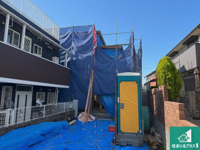 明石市太寺大野町　第1期　新築一戸建ての外観|周辺は落ち着いた街並みの住宅地！子育てがしやすい住環境です！まだ未完成ですが、現地でしかわからない事もございます。是非一度ご覧ください。