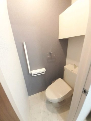 ベルコートＣのトイレ|清潔感のあるトイレです