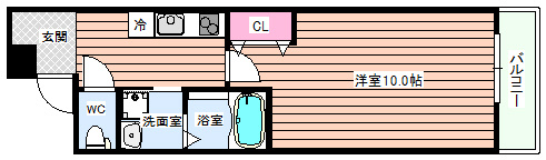【間取り】 | フジパレス十三ウエスト