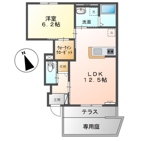 Amour Ayaの間取り