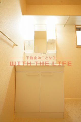 シャーメゾン縁【キャッシュバック対象物件】の独立洗面台|独立洗面台です