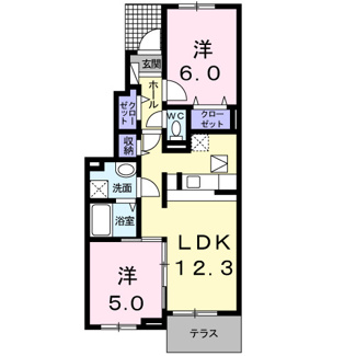 【間取り】 | アルブル　ポルテ