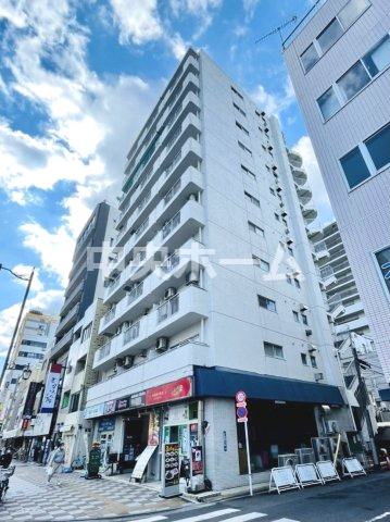 マンション西浅草の外観|外観。つくばエクスプレス「浅草駅」徒歩1分・銀座線「田原町駅」徒歩5分のロケーション。