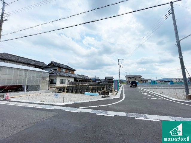 ★29(土)30(日)現地見学可能！★東近江市中野町　全2邸の外観|現在建築中！落ち着いた街並みで新生活を始めることが出来そう！周辺の物件も併せてご紹介させて頂きます！